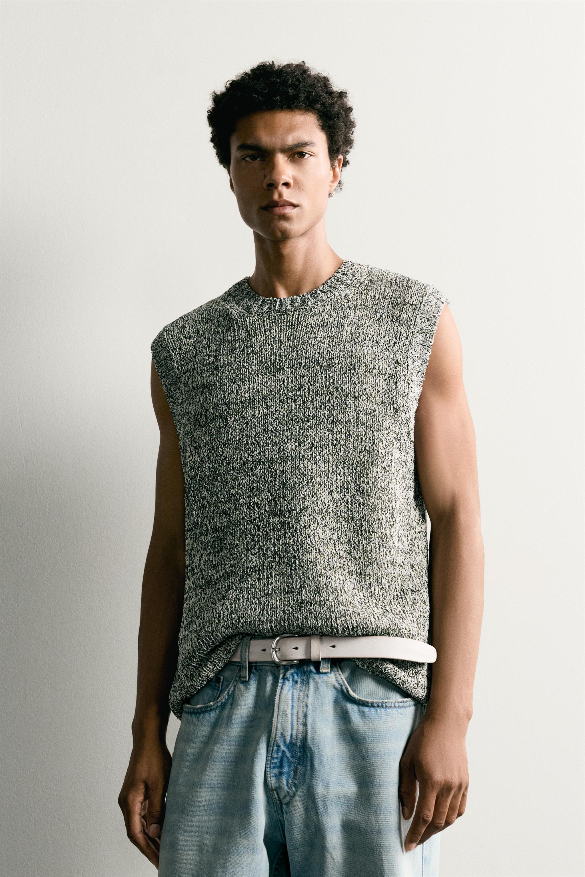 GILET EN MAILLE STRUCTURÉ